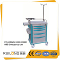 Multifunctional abs Medical Treatment Trolley For Clinic